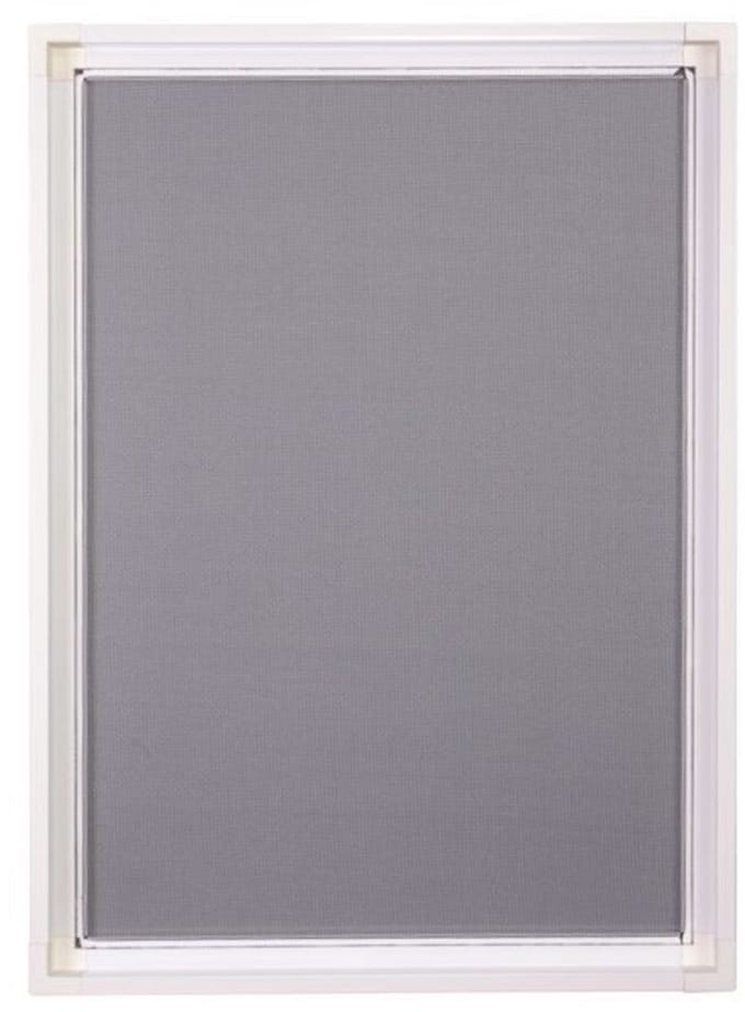 CanDo Raamhor Standaard - Inzethor raam - Wit profiel - Grijs gaas - 85x115cm