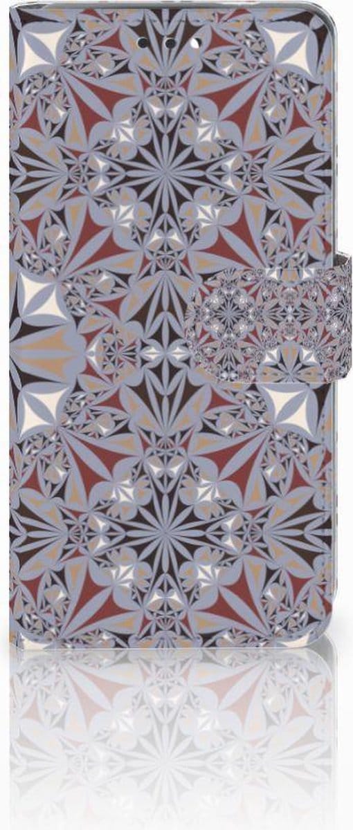 Nokia 3.1 (2018) Bookcase Flower Tiles