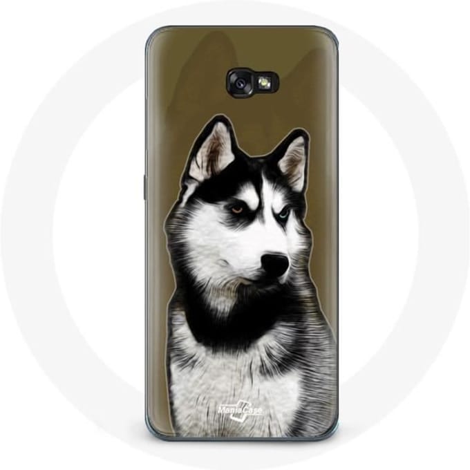 Coque pour Samsung Galaxy A8 2016 Husky de Sibérie