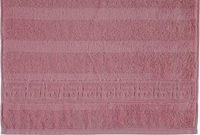 CAWÖ Noblesse Uni Badhanddoek - Rosé - 80x160