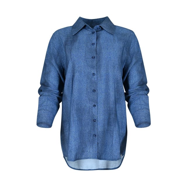 MAICAZZ Wi24.20.003 lenna blouse vintage blue