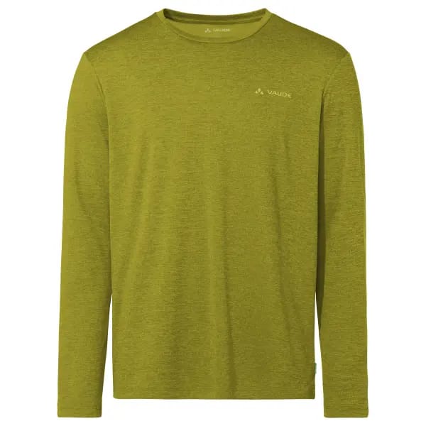 Vaude Essential Ls T-shirt Met Lange Mouwen Groen L Man