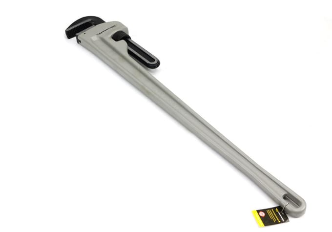 Amerikaanse pijptang 48 inch aluminium, bekbreedte 170 mm