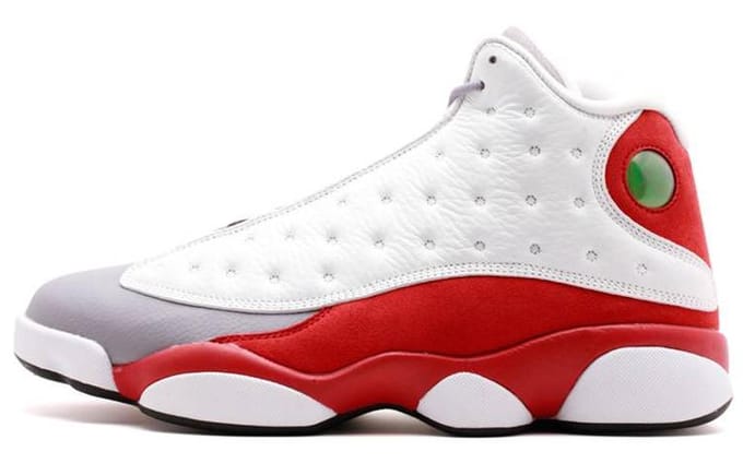 Jordan 13 Retro Grey Toe 2014 414571-126 44.5 white