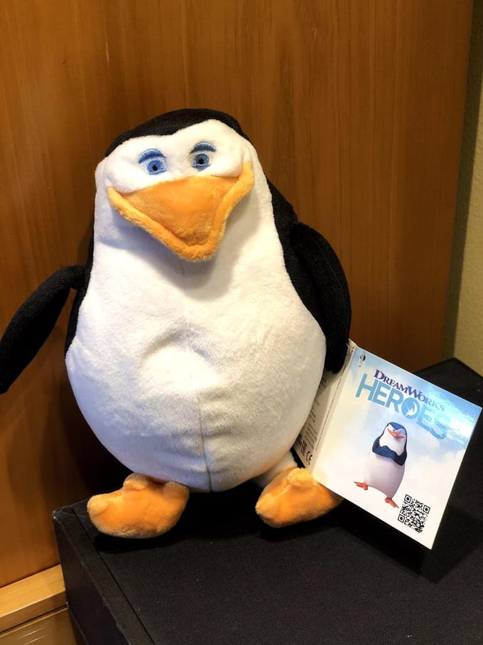 DreamWorks Heroes Rio the Pinguïn / de pinguïn - knuffel - pluche