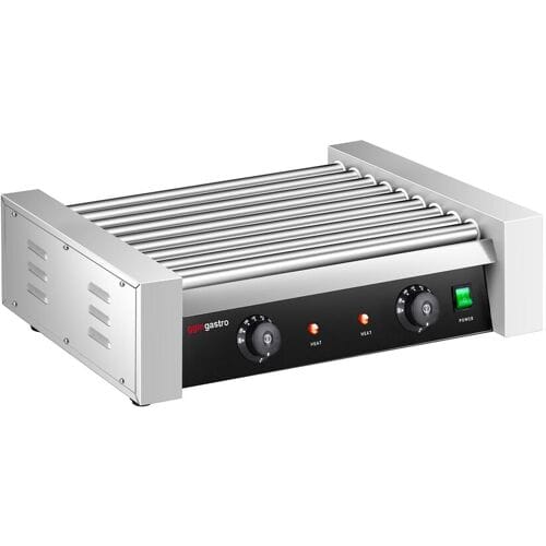 GGM Gastro Würstchengrill / Hot Dog Grill - mit 9 Rollen