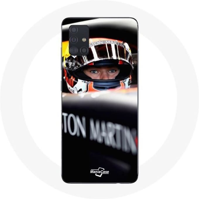 Samsung Galaxy A51 Hoesje Formule 1 Max Verstappen Autocoureur