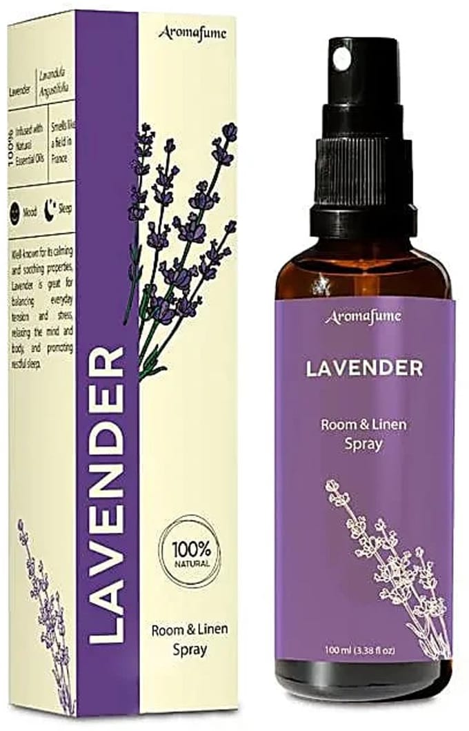 Aromafume kamer & textielspray lavendel - 100 ml