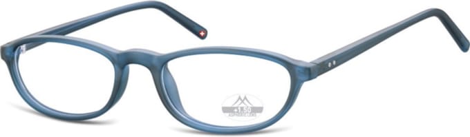 Montana Leesbril Hmr57 Blauw Sterkte +3.00