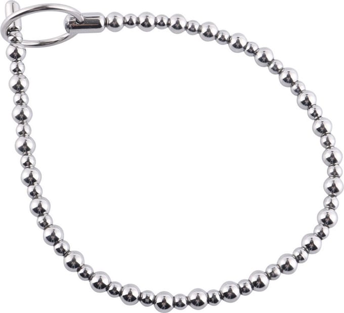 Urethral Bendable Beads – RVS – 180 x 8 mm – Flexibel