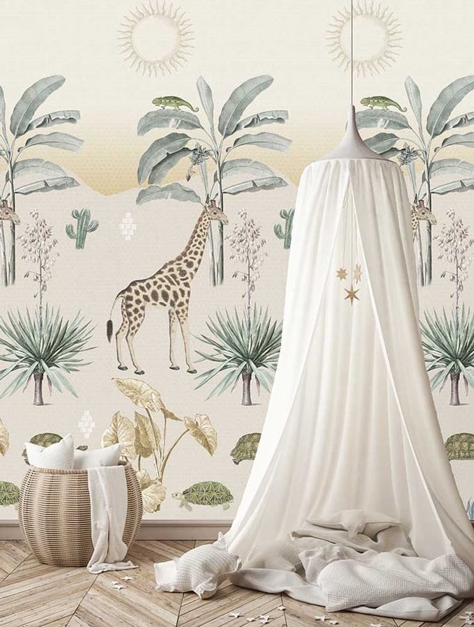 INGK Kinderbehang - Safari Sands