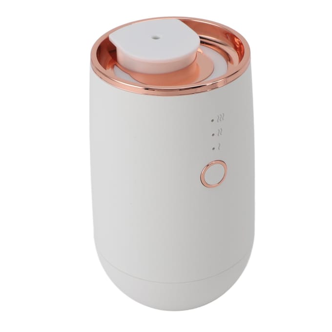 Auto Aromaverspreider Compact Veelzijdig Desktop Essentiële Olie Diffuser Luchtverfrisser voor Voertuig Thuis wit