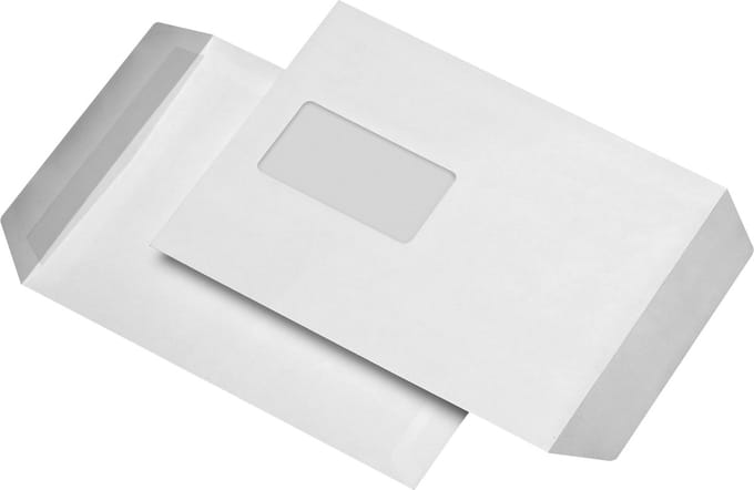 MAILmedia Versandtaschen C5 selbstklebend, mit Fenster - für den Markt: D - L - A (35146-0)