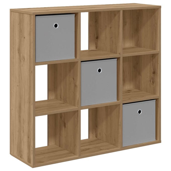 vidaXL - Dressoir - Artisan - Eiken - 88,5 - x - 29 - x - 84,5 - cm