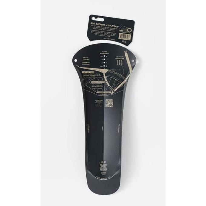ASS SAVERS - Win Wing - MTB - achter spatbord - grijs