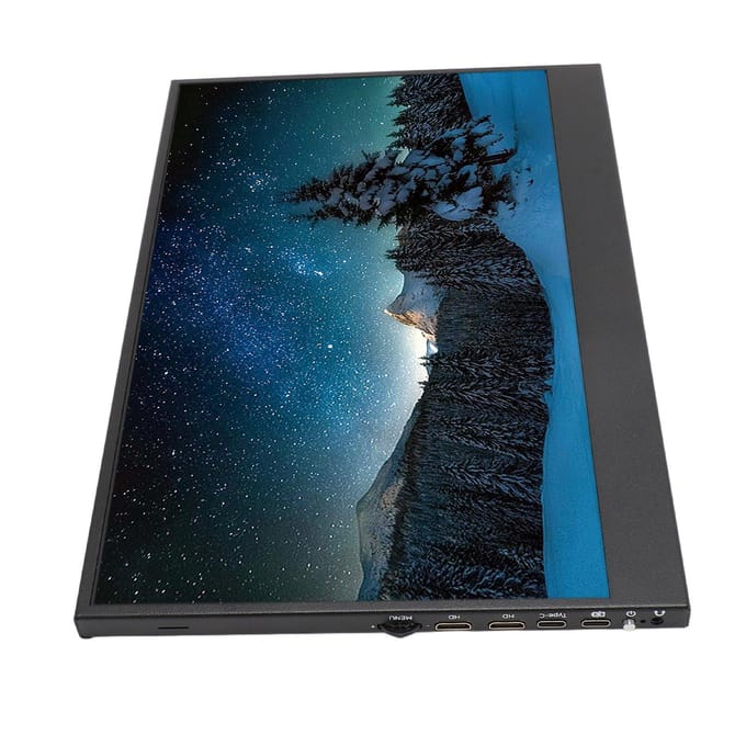 13,3 inch Draagbaar Scherm 1080P FHD IPS USB Type C Extern Tweede Scherm met Dubbele Luidspreker voor