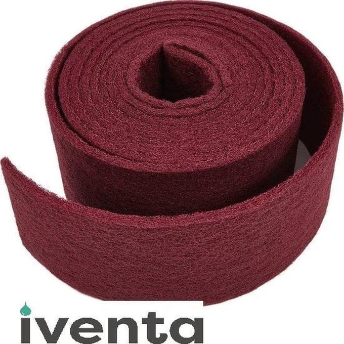 Scotch-Brite Schuurrol Rood (A-very Fine LC) - 100mm x 10 meter