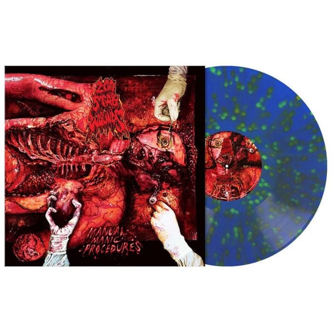 200 Stab Wounds - Manual Manic Procedures (blue, orange & green splatter vinyl)