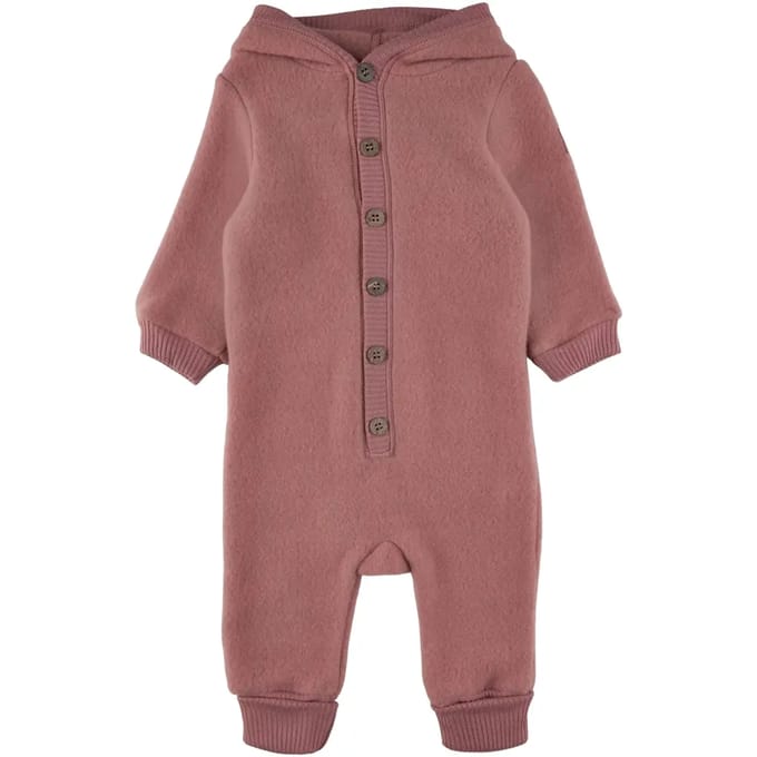 Wollen slaapzak met capuchon voor baby Mikk-Line