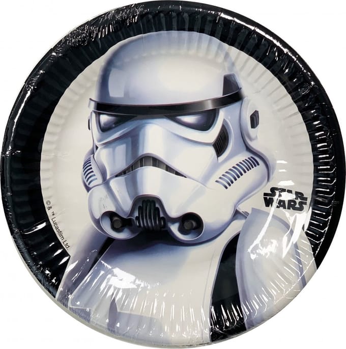 Start Wars Trooper - Borden - 19.5 cm - 8 stuks