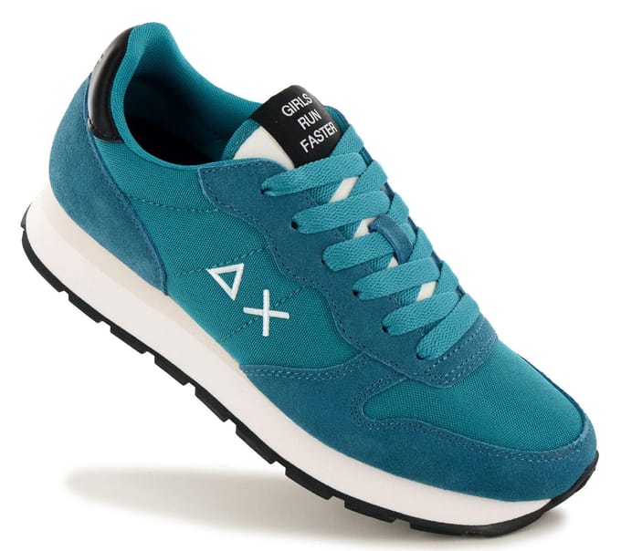 SUN68 Ally Solid - Dames Sneakers Schoenen Türkis Z46201-70 , Maat: EU 40