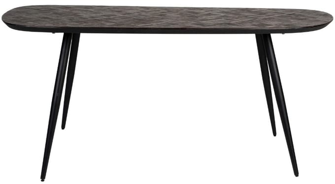 Puur - Brianna ovale eettafel - donkerbruin