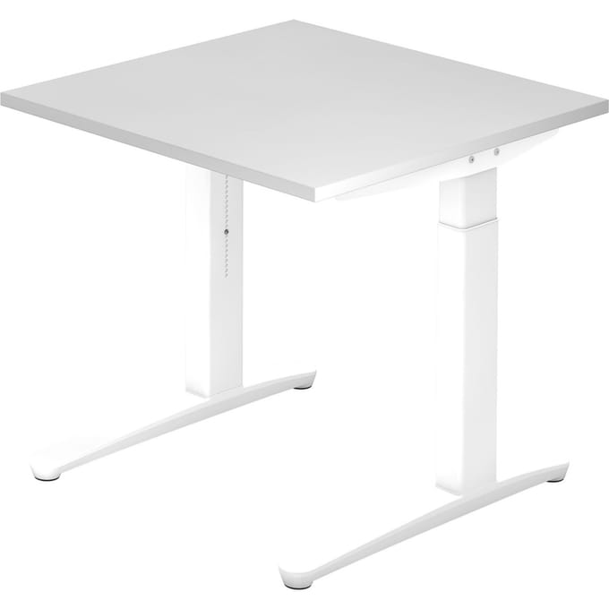 XTRA XB 8 WW | Bureau - Wit 80 x 80 Tafelhoogte I In hoogte verstelbaar