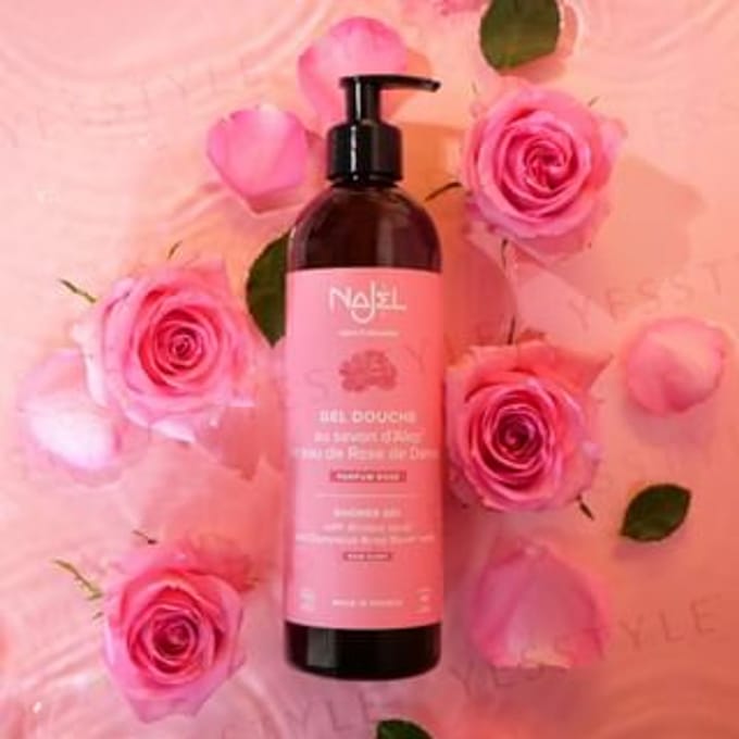 Najel - Aleppo Liquid Soap with Organic Damascus Rose Water 500ml