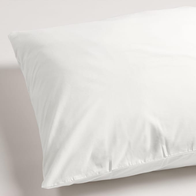 Ambiante Percaline Kussenslopen - 60x70 cm - set van 2 - Wit