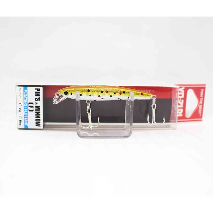 Leurre flottant Yo Zuri Pin'S Minnow 50 mm F1161-BWTR (2929) gray