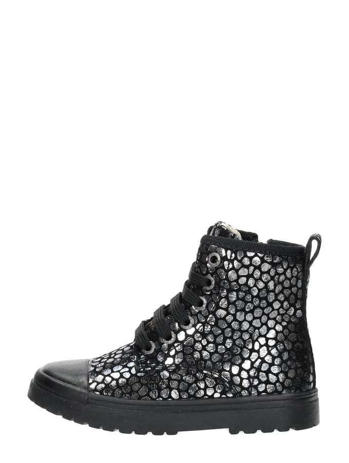 Bikerboots | Meisjes | Old Silver | Leer | Shoesme | Maat 24