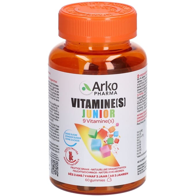 Arkopharma Azinc Multivitamine Fruit - 60 stuks