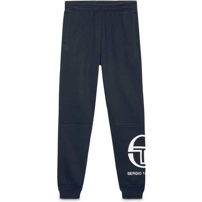 Sergio Tacchini Stretch Taille Logo Navy Blauw Heren Track Broek 38339 200