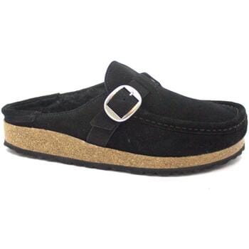 Damesklompen van suède leer Birkenstock Buckley