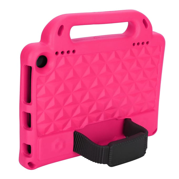 Housse de Tablette Housse Antichoc Adaptée pour Fire HD 88 Plus 2020 Adaptée aux Enfants Housse de Protection Noir rouge rose
