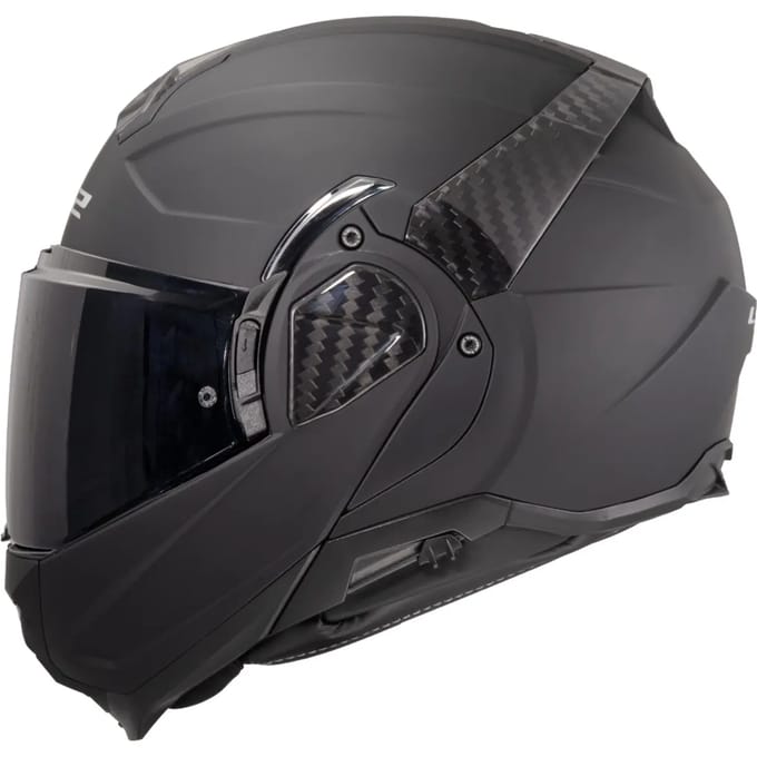 LS2 FF910 Advant II Solid Mat Zwart Systeemhelm - Helm