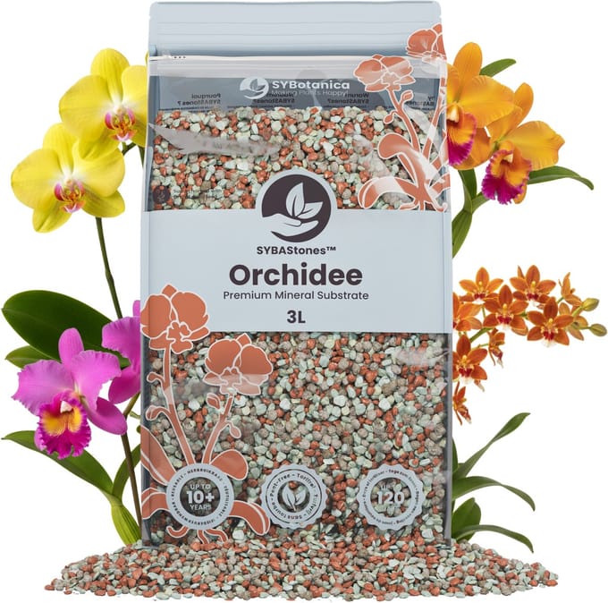 SYBAStones - Orchideeën Mineraalmix 3L - Semi-Hydro Groeimedium