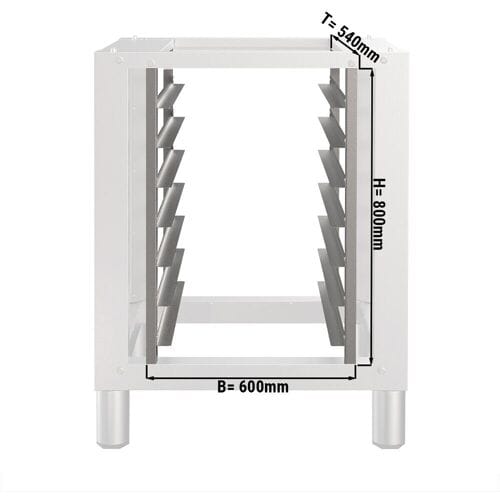 GGM Gastro Blechhalter - für Untergestell HUV800-4 Zilver
