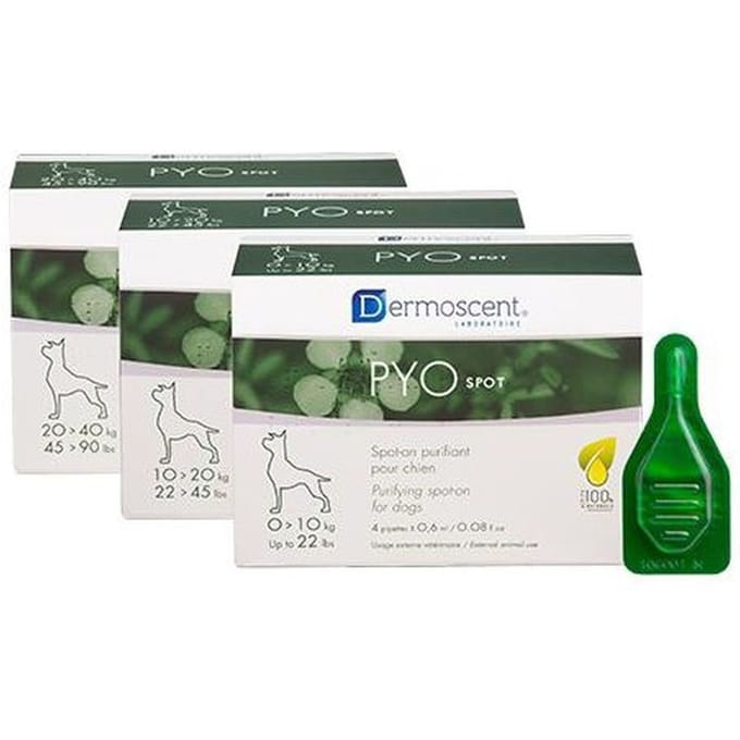Dermoscent Pyospot Hond 20-40 Kg 4 Unidosis-pipetten