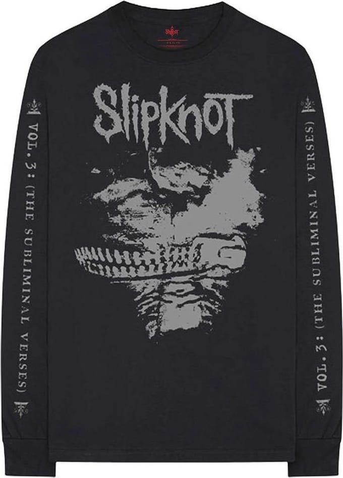 Slipknot - Subliminal Verses Longsleeve shirt - S - Zwart