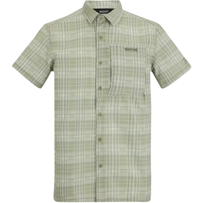Heren anti-insect reisshirt met korte mouwen