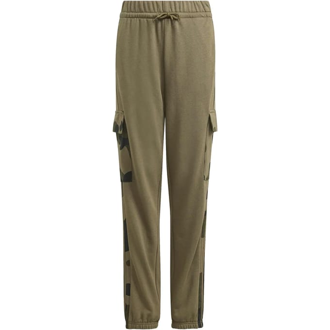 Adidas Seasonals Camo Joggers Groen 7-8 Years Kinderen