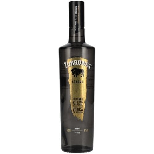 Zubrowka CZARNA Wódka Polska 40% Vol. 0,5l