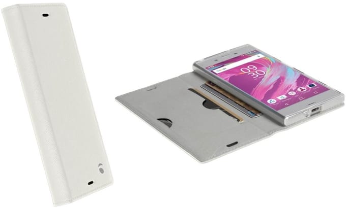 60977 Krusell MalmÃ¶ 4 Card FolioCase Sony Xperia XA1 White