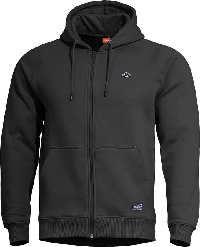 Pentagon Phaeton Zip Hoodie Black