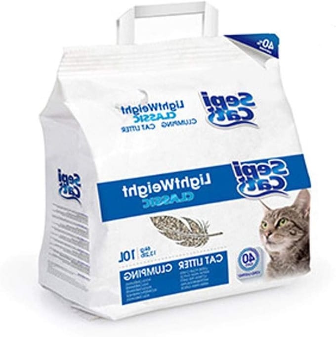 Kattenbakvulling - Absorberend zand - Kattenhygiëne - Lichtgewicht formule - 10 liter - Niet gespecificeerd