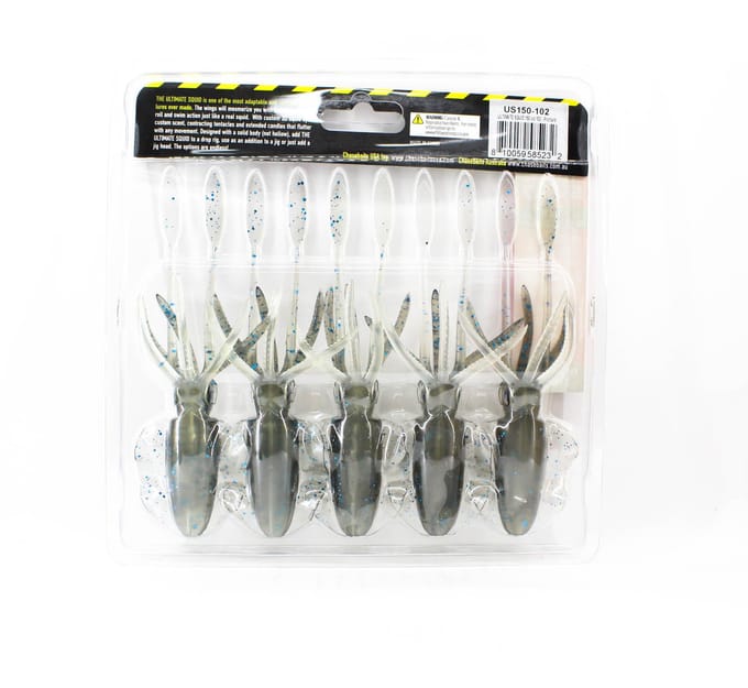 Chasebaits Ultimate Squid 150 mm Zinkend Aas 5/pak 102 (5232)