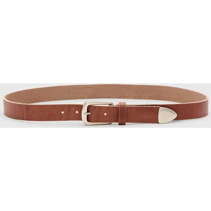 AllSaints Reed Belt Bitter Brown Größe: W38 | Gürtel Outlet | Herren | Braun