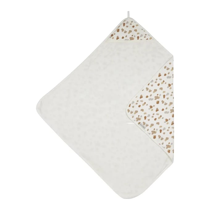 Meyco Baby Stains badcape - neutral - 90x90cm