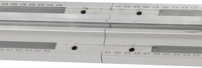 Houtbewerkingsfreesgeleiderail Multifunctionele aluminiumlegering cirkelzaagrail voor timmerman